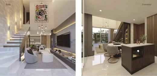 PH Sunset — Sala y comedor